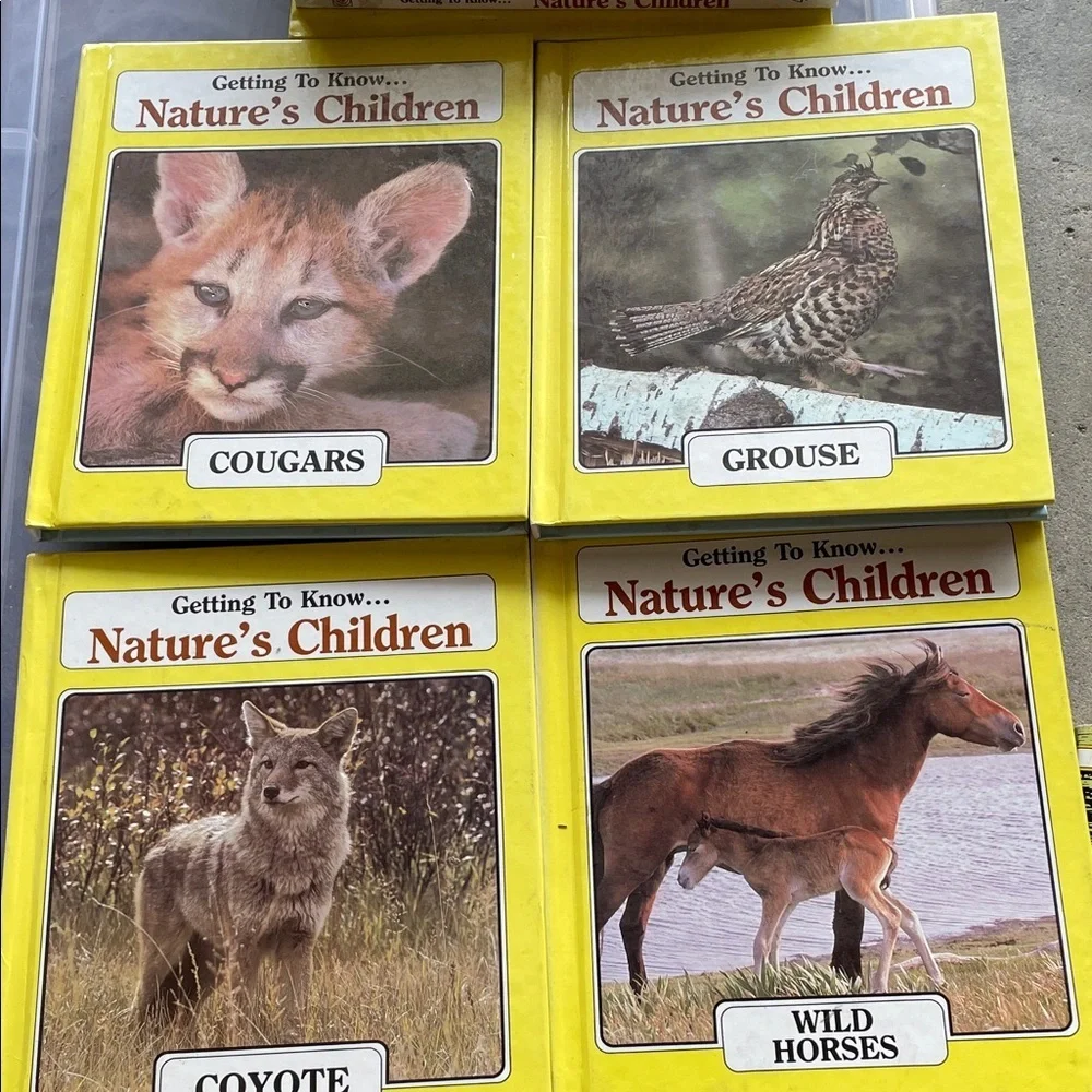 Nature’s children 8 books collection